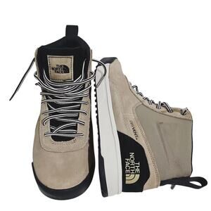 The North Face Men’s Beige and Black Hiking Boots